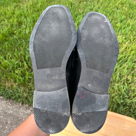 3.1 Phillip Lim Alexa Eyelet Stud Penny Loafer in Black Size 7.5 - Picture 6 of 7